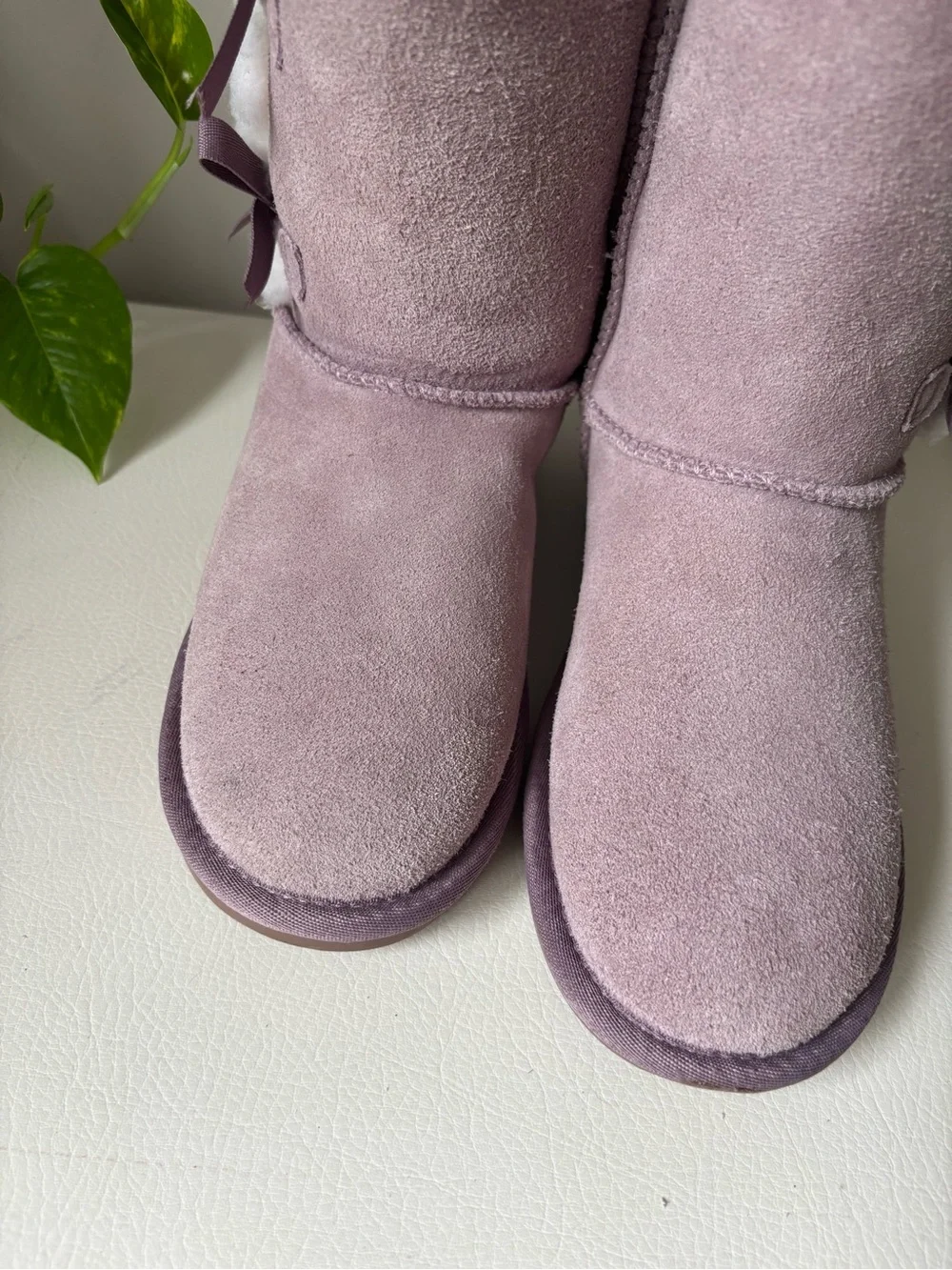 UGG boots leather